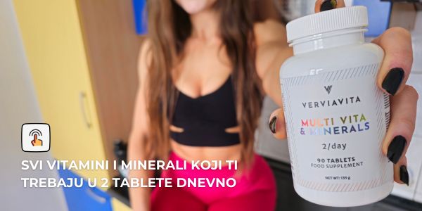Svi vitamini i minerali u 2 tablete